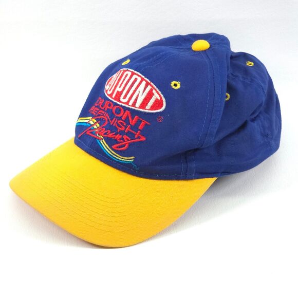 Vintage Jeff Gordon Dupont Refinish Racing Embroidered Snapback Hat NASCAR Chase - Picture 7 of 16